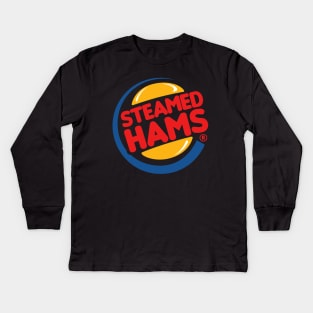 Steamed Hams Kids Long Sleeve T-Shirt